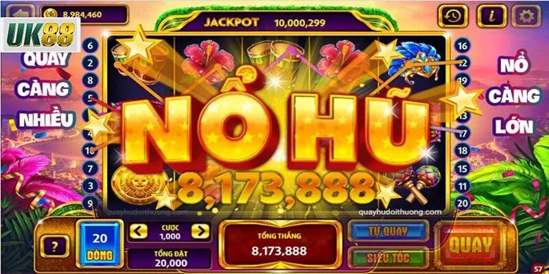 Cách chơi siêu nổ hũ tại UK88 hiệu quả mà bạn nên biết